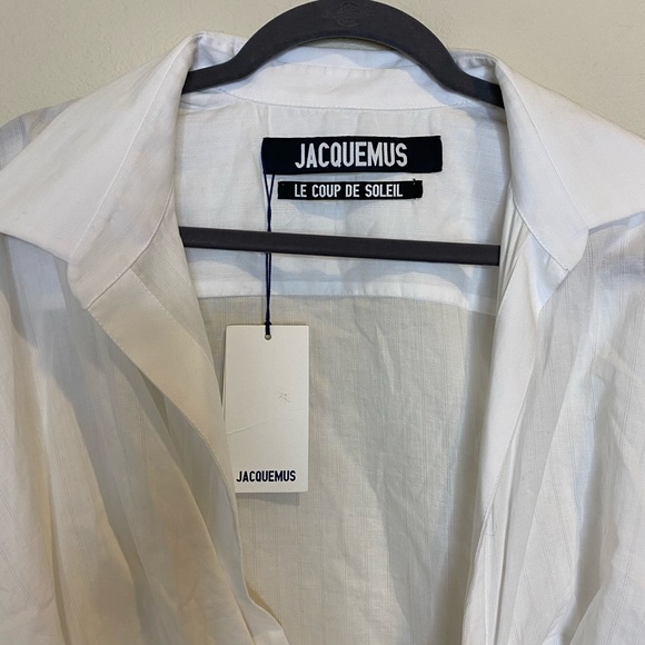 ❗️SOLD❗️Jacquemus La Chemise Bahia knotted cotton - Picture 5 of 11